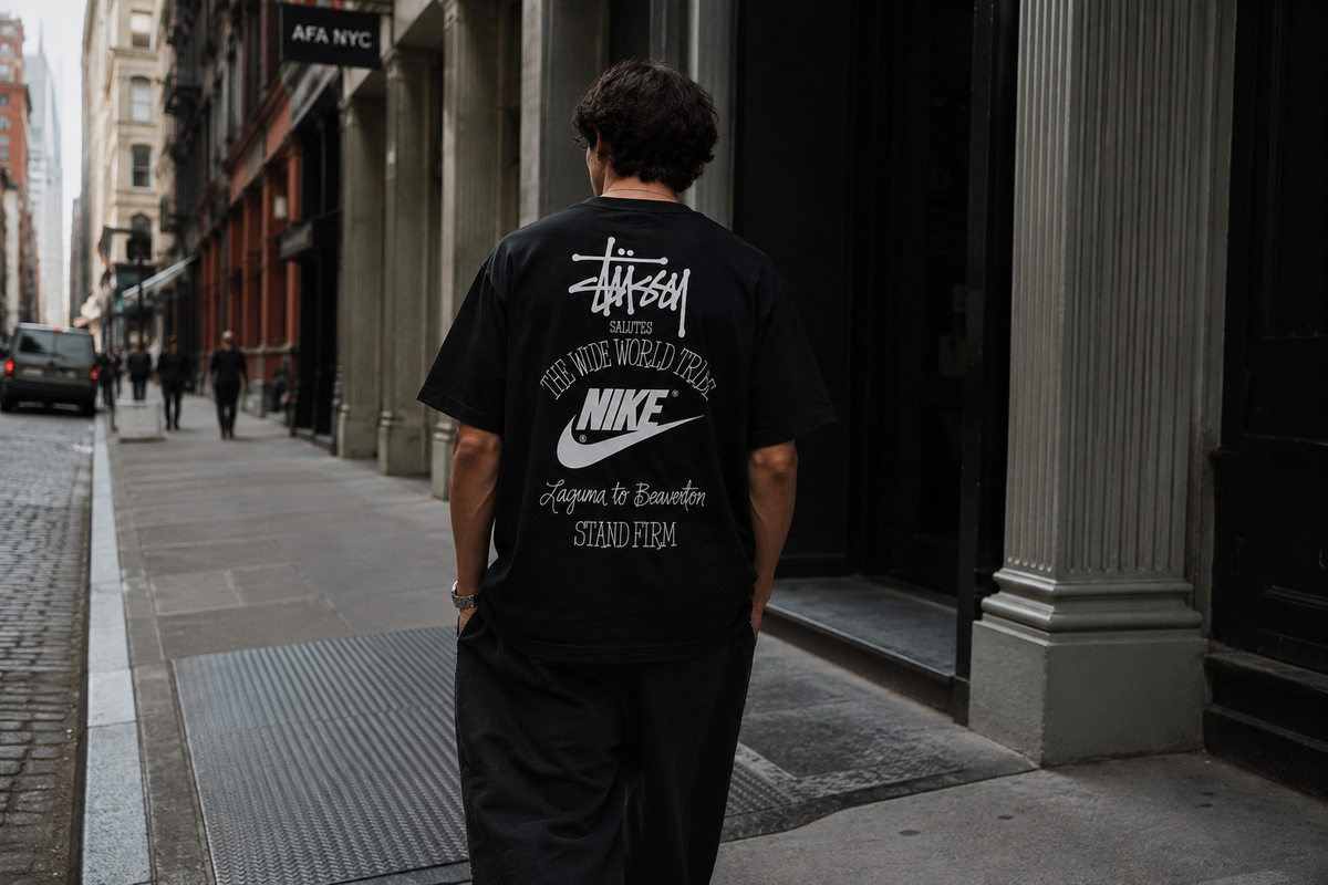 Wide World Tribe Black Set – Nike x Stüssy
