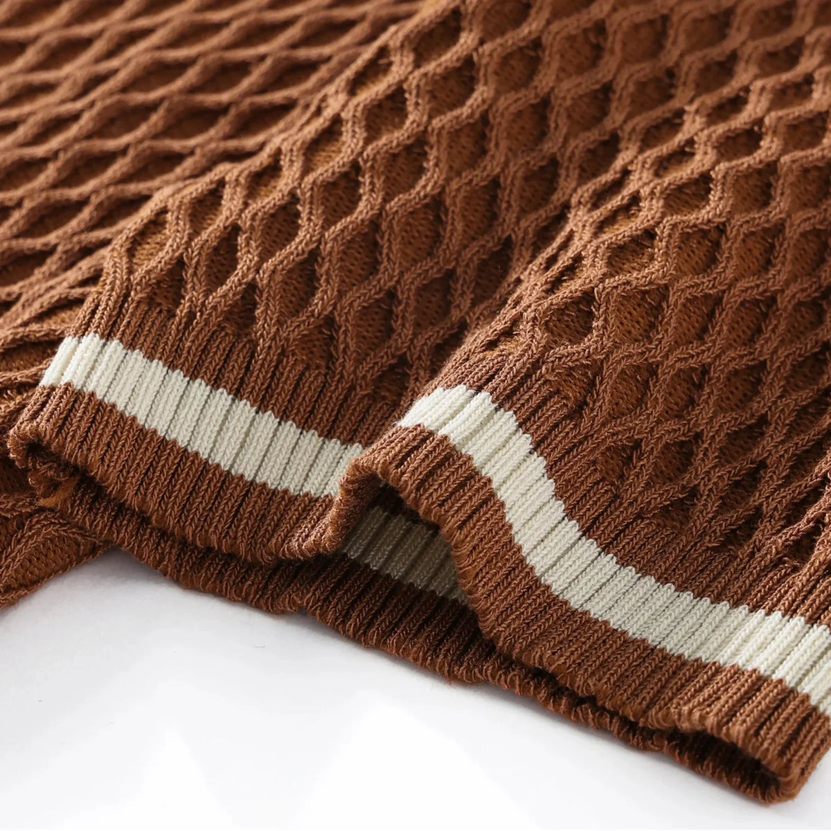 Polo Zip Knit