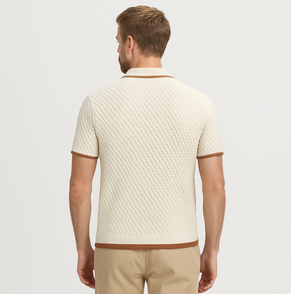 Polo Zip Knit